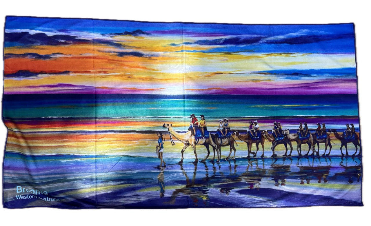 Sunset Camels