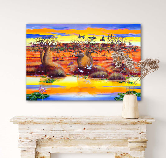 Sunset Over Cockburn Ranges