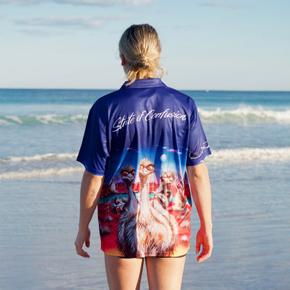 State of Confusion Short Sleeve Fishing Shirt