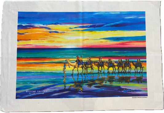 Sunset Camels