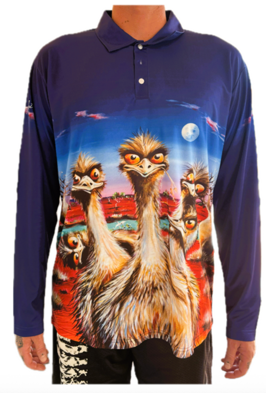 State of Confusion Long Sleeve Fishing Shirt