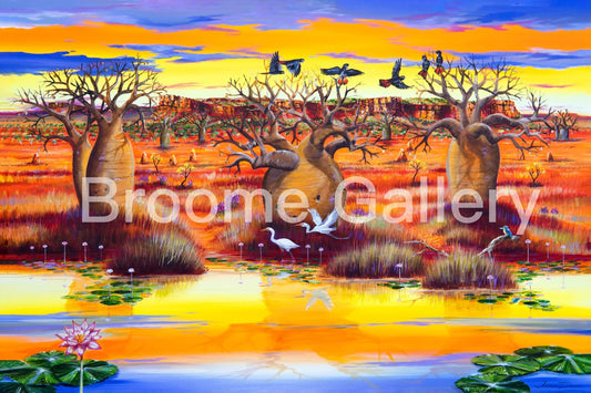 Sunset Over Cockburn Ranges